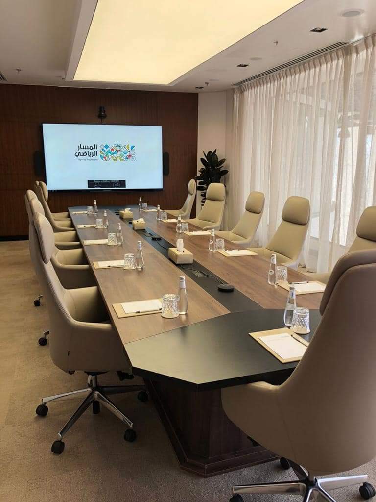 Office Meeting Room Setup