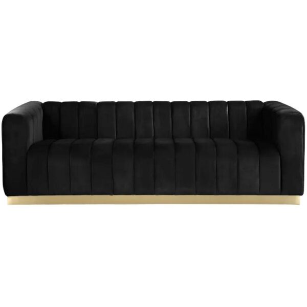 Black Office Sofa